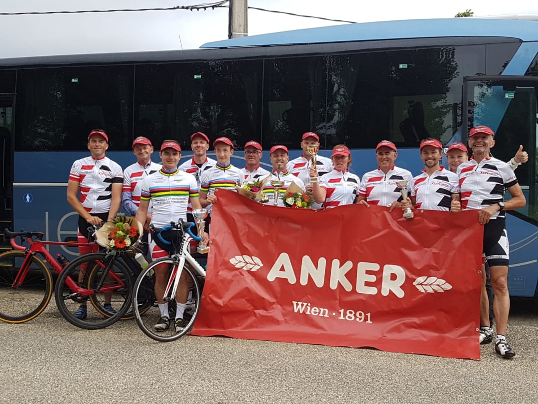 ANKER wird sportlich: Die 32. Rad WM der Bäckerbranche