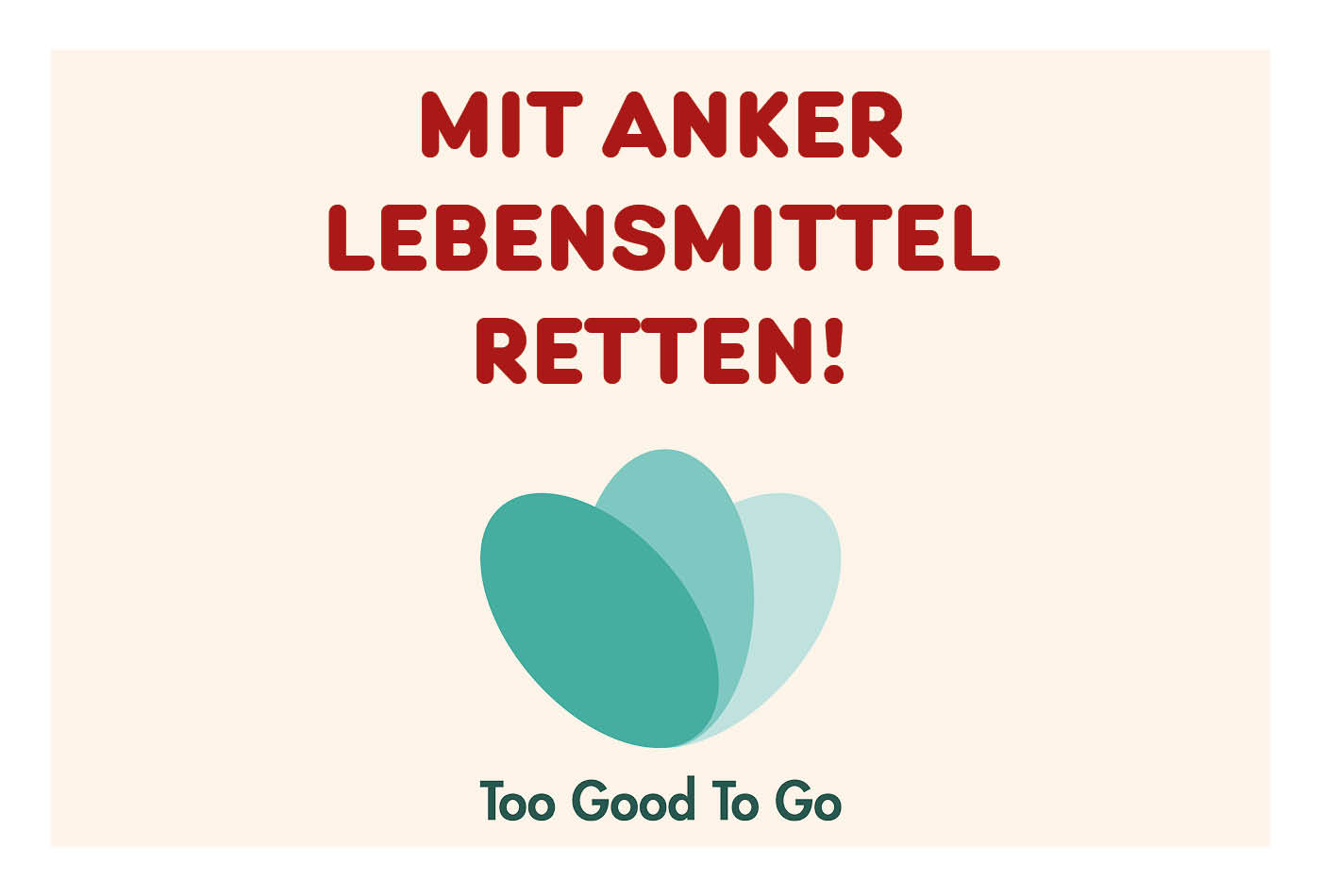 Mit ANKER Lebensmittel retten!