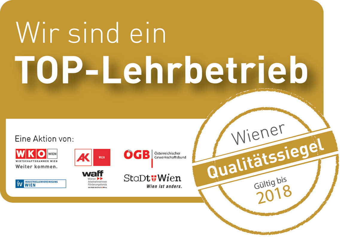 Anker erhält Lehrlings-Qualitätssiegel