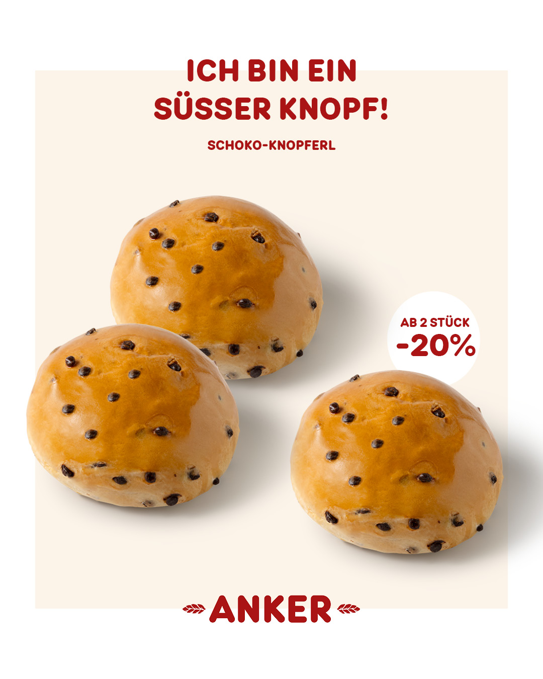 Ich bin ein süsser Knopf!