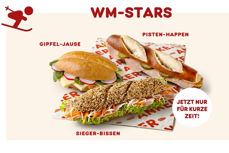 Die ANKER WM-Stars sind da.
