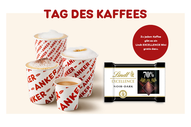 Tag des Kaffees: Kaffee trifft Schokolade